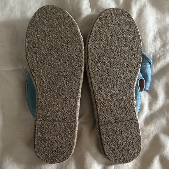 Serra blue bow slip-on flat shoes - Picture 3 of 3